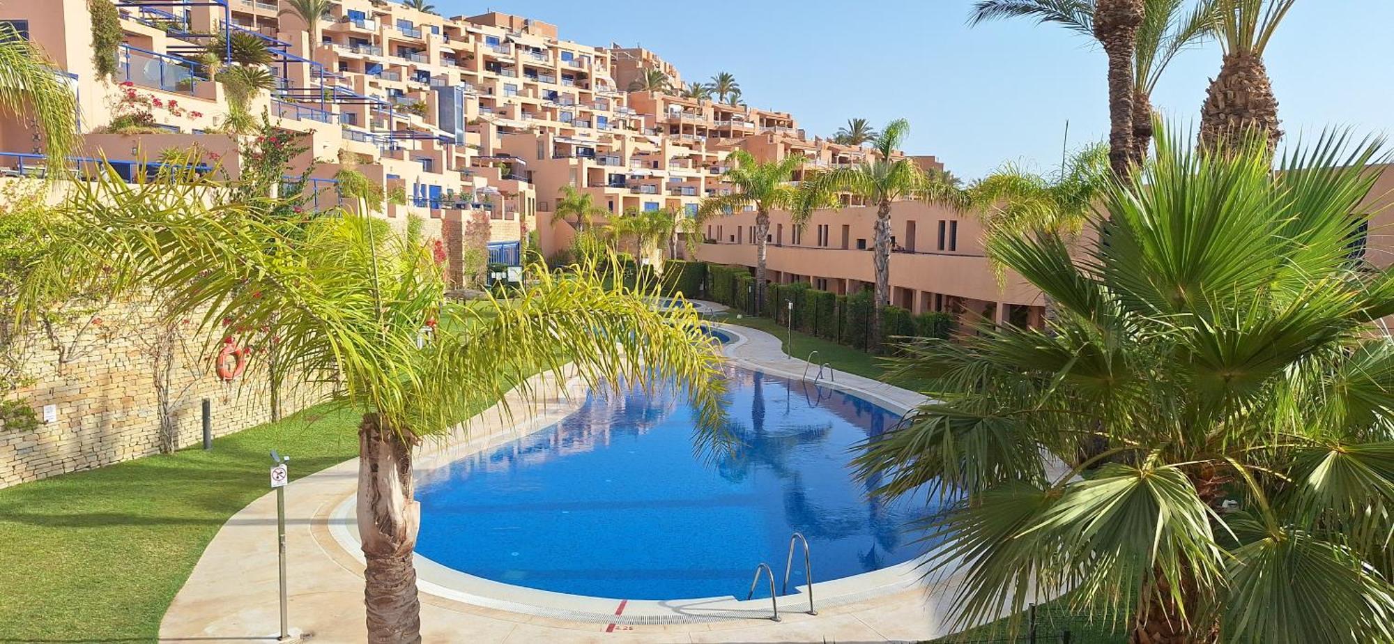 Sea View Cozy Apartment La Tanita Mojácar Exterior foto